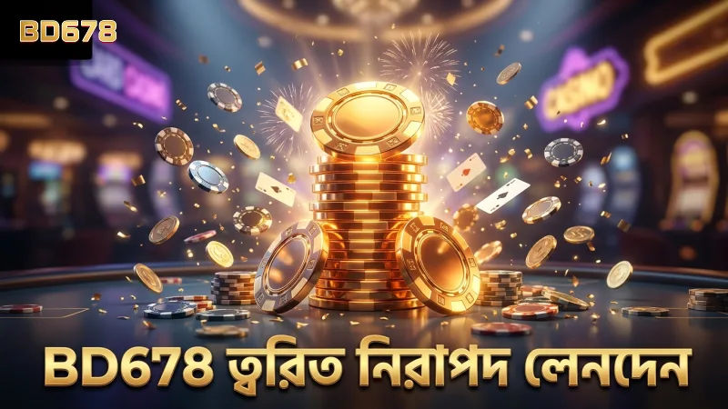 ডিপোজিট ও উইথড্রয়ালে BD678 ক্যাসিনো নিশ্চিত করে ত্বরিত লেনদেন