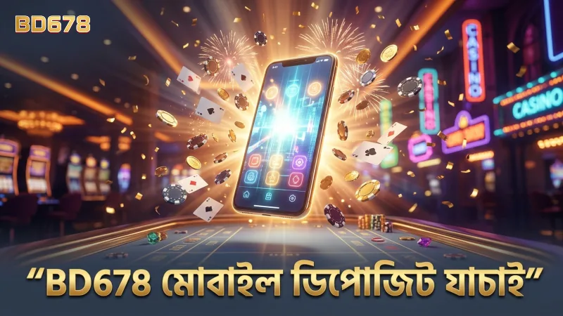 BD678 ডিপোজিট সফল হওয়ার জন্য মোবাইল থেকে যাচাই করুন