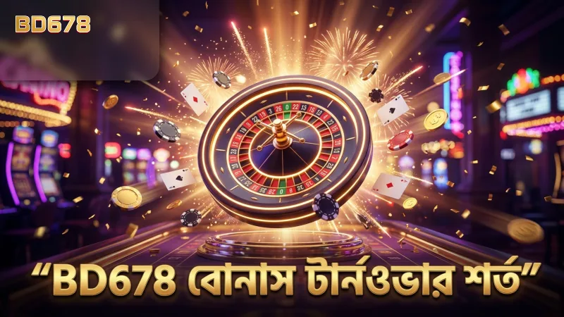 টার্নওভার শর্ত পূরণের জন্য BD678 বোনাসের ন্যায্যতা গুরুত্বপূর্ণ।