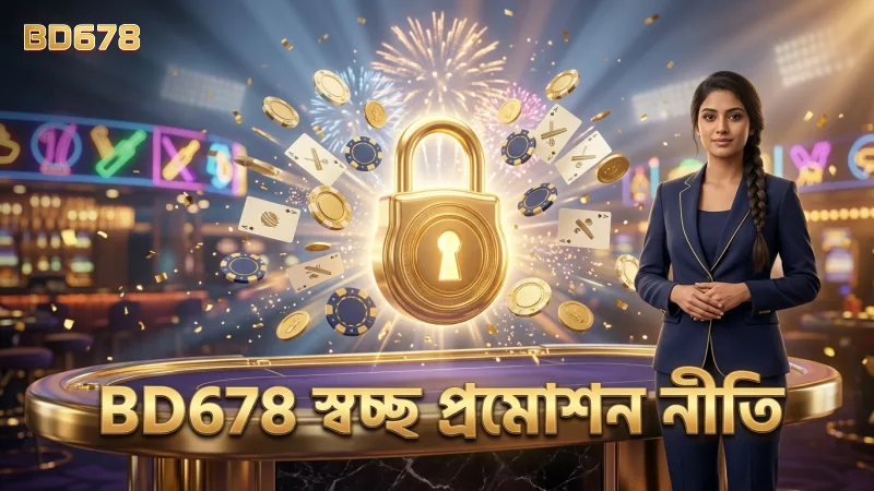 BD678 প্রমোশন সবসময় স্বচ্ছ ও বিশ্বাসযোগ্য নীতিমালা অনুসরণ করে।