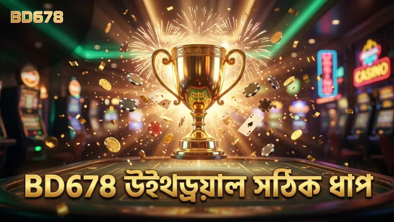 BD678 উইথড্রয়াল প্রক্রিয়ার সঠিক ধাপগুলো স্পষ্টভাবে বর্ণিত