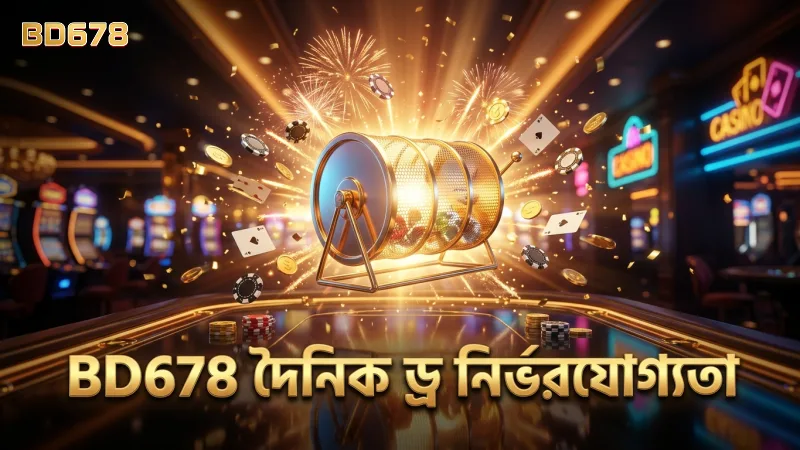 BD678-এ দৈনিক ড্র লটারি ড্র সময়সূচীর নির্ভরযোগ্যতা বজায় থাকে