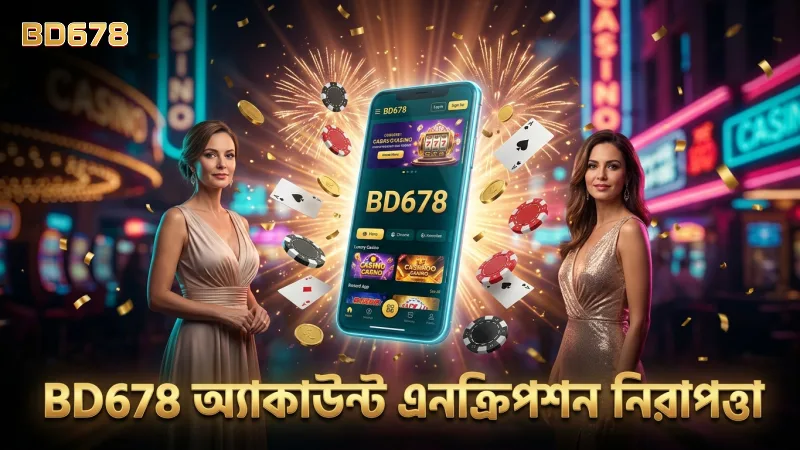 BD678 অ্যাকাউন্টে এনক্রিপশন নিরাপত্তা বজায় রাখে।