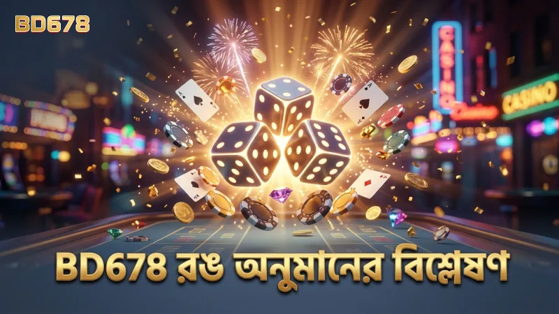 ৩টি ডাইস রোলে রঙ মিলের শতকরা হার বিশ্লেষণ।