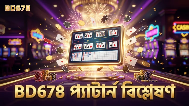 BD678-এ ১০০+ রাউন্ডের প্যাটার্ন বিশ্লেষণ দেখানো।