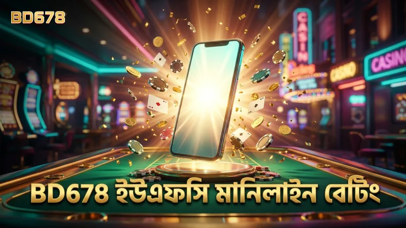BD678 প্ল্যাটফর্মে ইউএফসি মানিলাইন বেটিং ইন্টারফেস