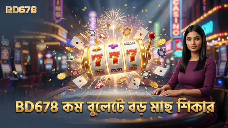 বড় বস মাছ শিকারের জন্য কম বুলেটের দক্ষ কৌশল BD678 এ প্রয়োগ।
