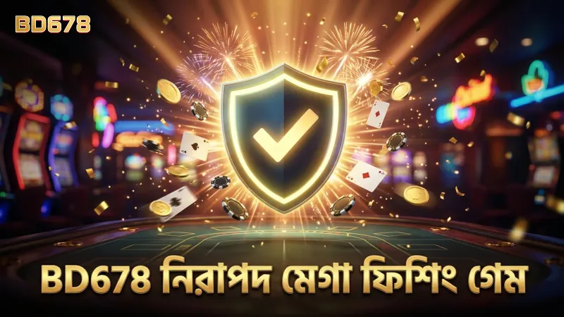 বিশ্বাসযোগ্য ও নিরাপদ প্ল্যাটফর্ম BD678 মেগা ফিশিং গেমে।