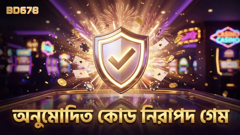 গেমের অনুমোদিত কোড ও সিকিউরিটি নিশ্চিত করুন