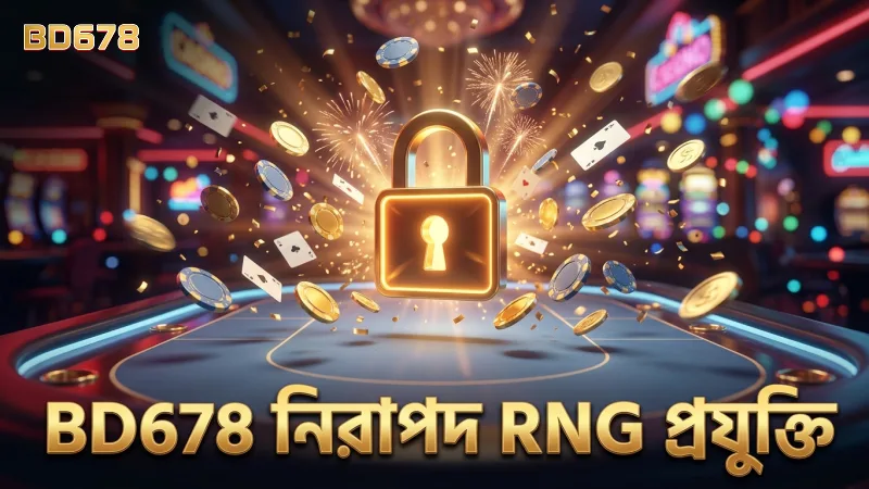নিরাপদ অনলাইন বাজির জন্য BD678 এনক্রিপ্টেড RNG প্রযুক্তি
