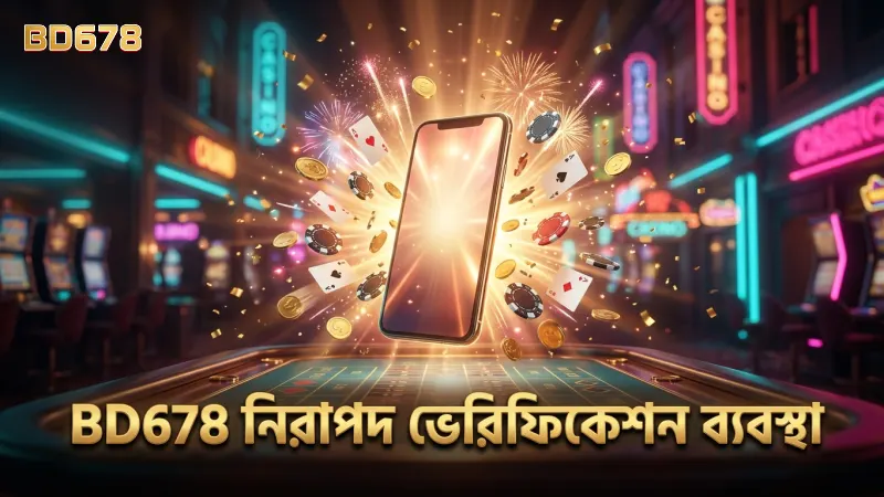 BD678 প্ল্যাটফর্মে নিরাপত্তা এবং ভেরিফিকেশন ব্যবস্থা আছে।