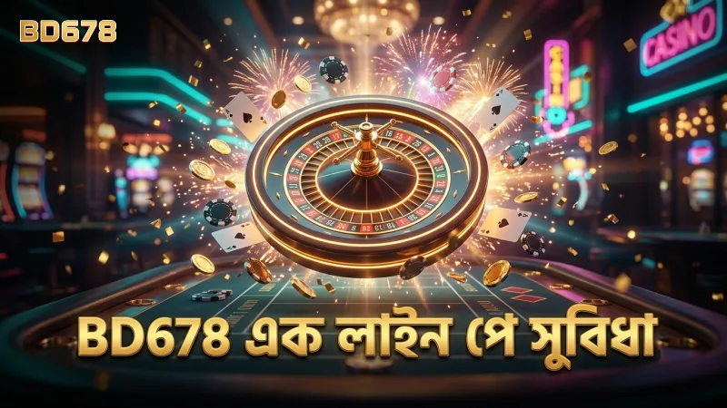 ১-লাইন পে সিস্টেম বুঝে BD678 তে খেলার সুবিধা