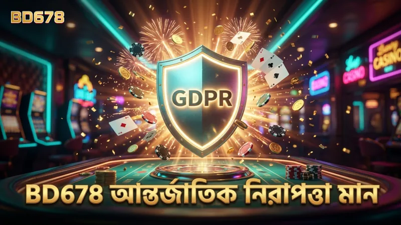 আন্তর্জাতিক মানের নিরাপত্তা এবং জিডিপিআর সম্মতি বজায় রাখে BD678।