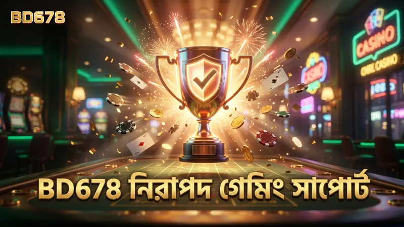 আন্তর্জাতিক মানের সাপোর্ট দ্বারা BD678 নিরাপদ ও নির্ভরযোগ্য গেমিং পরিবেশ তৈরি করে