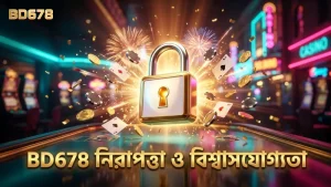 BD678 নিরাপত্তা প্রটোকল নিশ্চিত করে খেলোয়াড়ের তথ্য সুরক্ষা।