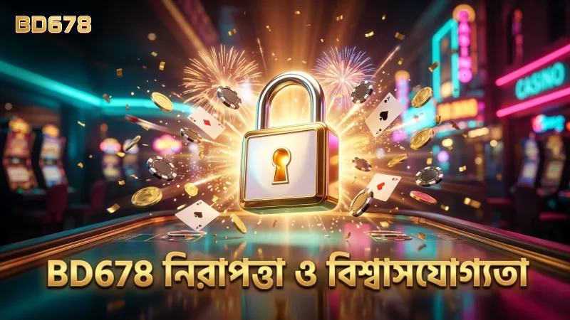 BD678 নিরাপত্তা প্রটোকল নিশ্চিত করে খেলোয়াড়ের তথ্য সুরক্ষা।