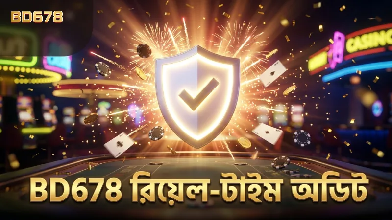 নিরাপদ খেলার জন্য BD678 রিয়েল-টাইম অডিট অপরিহার্য।