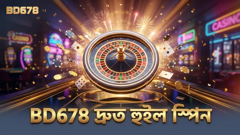 BD678 হুইল অফ ফরচুন দ্রুত স্পিনের সুবিধা দেয়